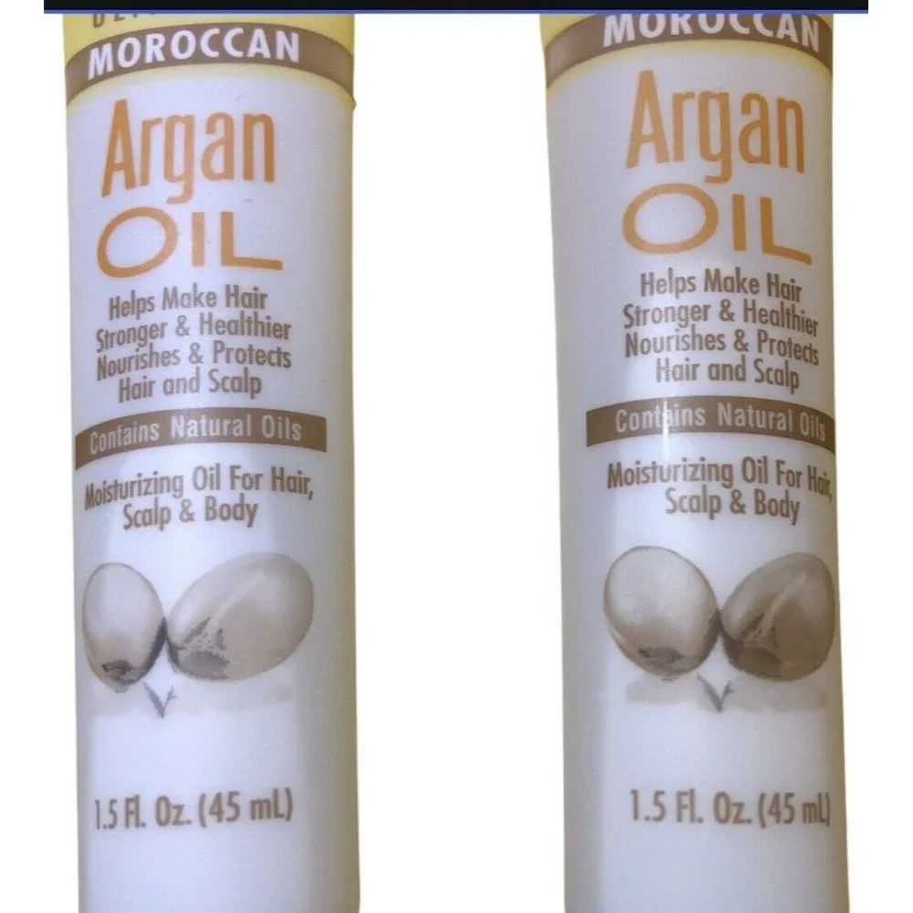 Via Natural Ultra Care Moroccan ARGAN OIL Hair Scalp Care  1.5oz NEW‎ “2 Tubes”
